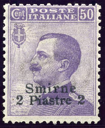 2 piastre on 50c