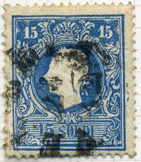 15c blue